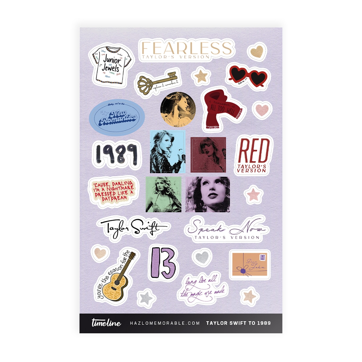 Taylor Swift 1989 Stickers